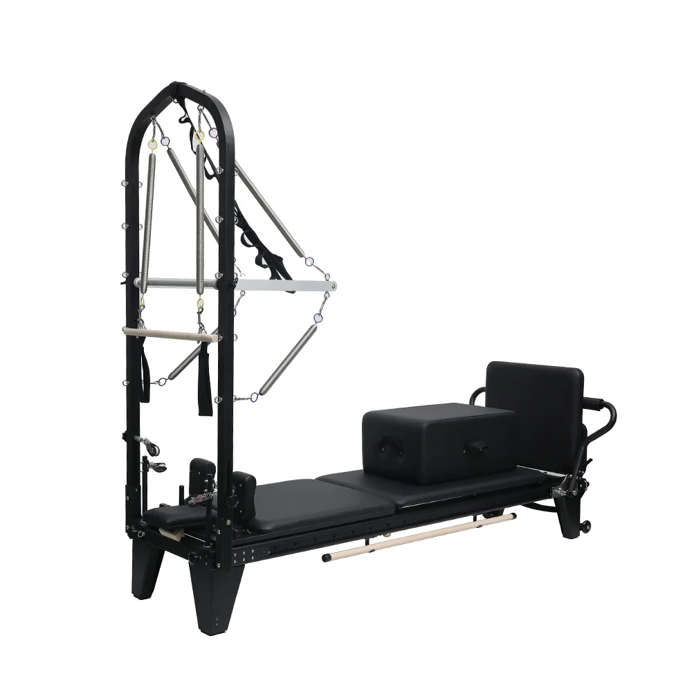 Compact Black Reformer with Half Tower full product view