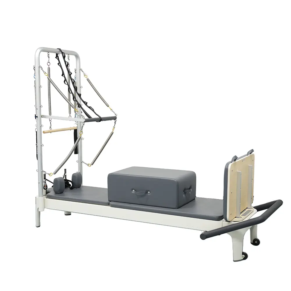 Blended Balance Pilates Reformer With Tower dimensions and reference specifications