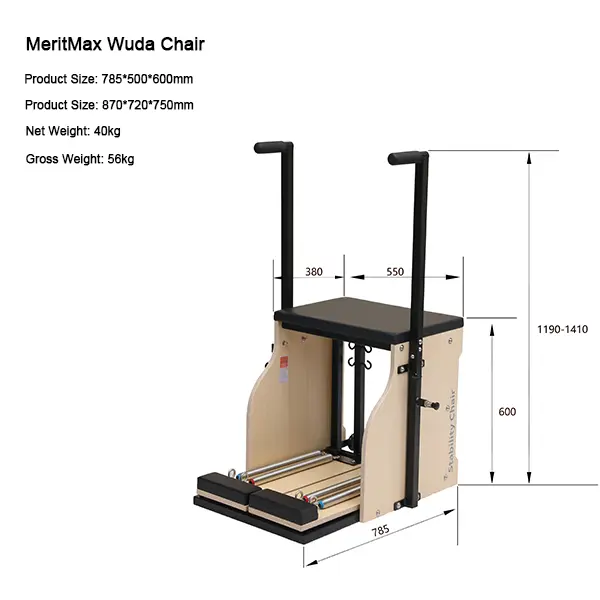 MeritMax Pilates Combo Chair view 7