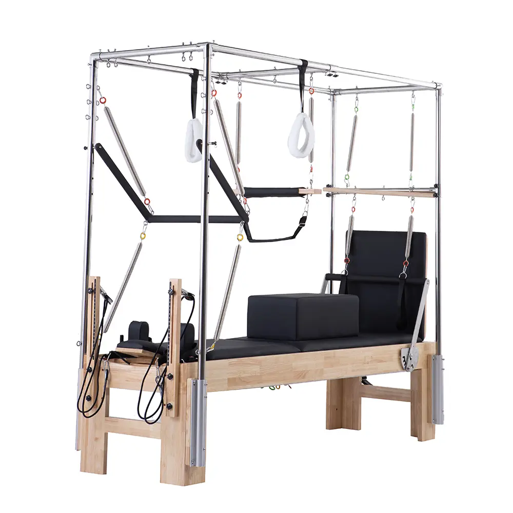 Oak 3 in 1 Pilates Cadillac Reformer