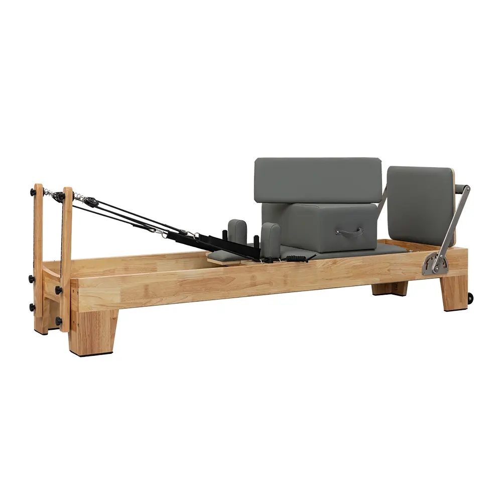 Oak Wood Pilates Reformer