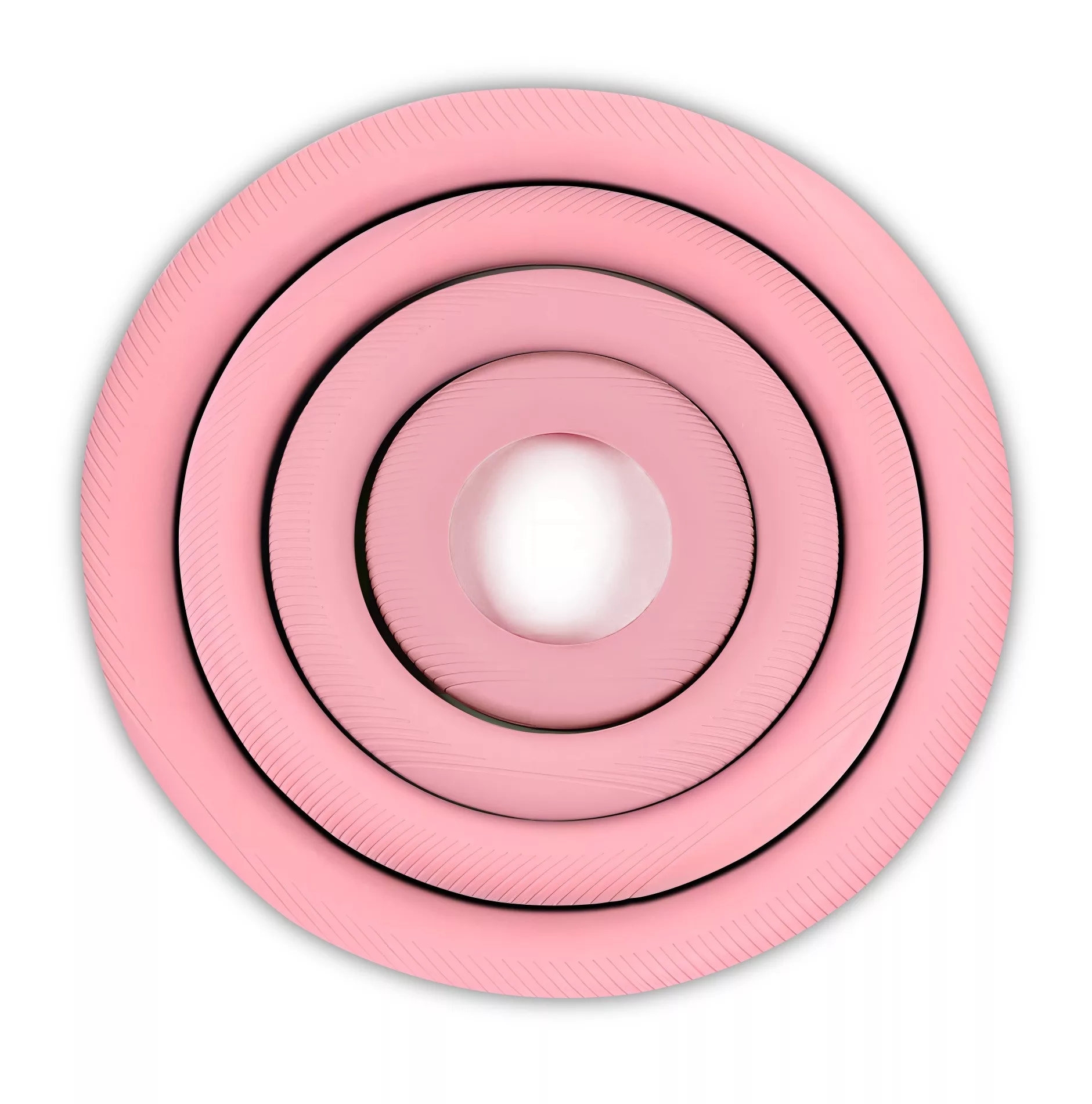 Striped Dumbbell Ring