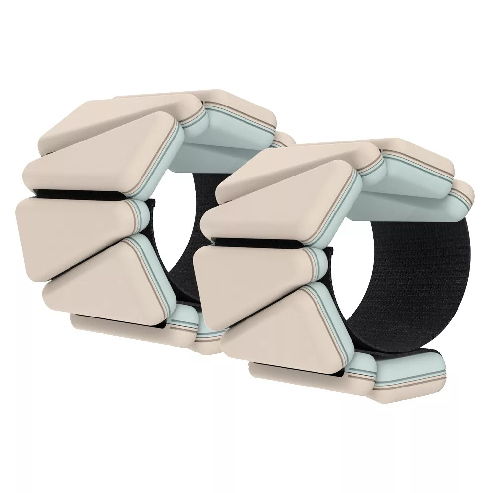 Two-Tone Triangle Ankle Wrist Weights