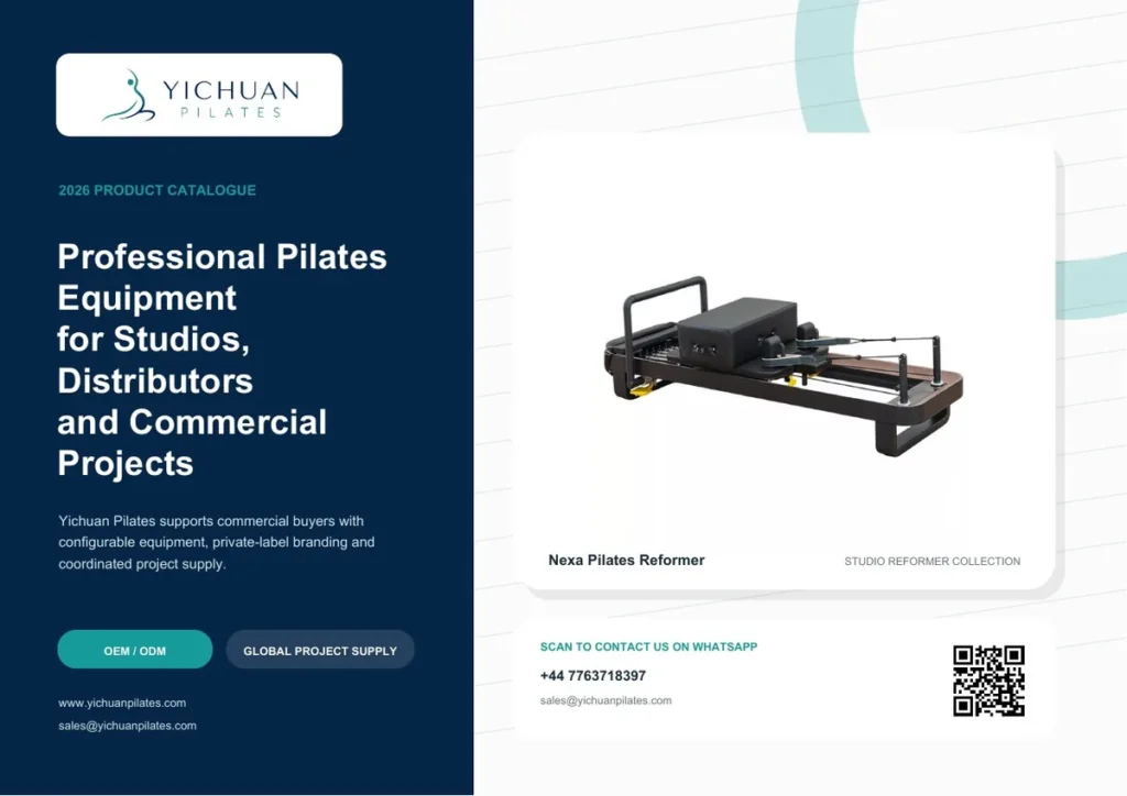 Yichuan Pilates Product Catalogue 2026 cover